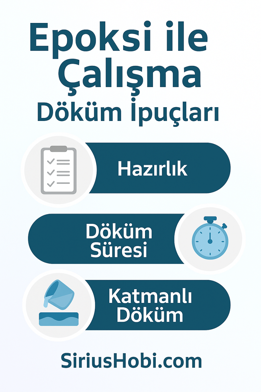 Epoksi Reçine Karışım Oranı: Ağırlık mı Hacim mi? Baloncuk ve Sararma Nasıl Önlenir?