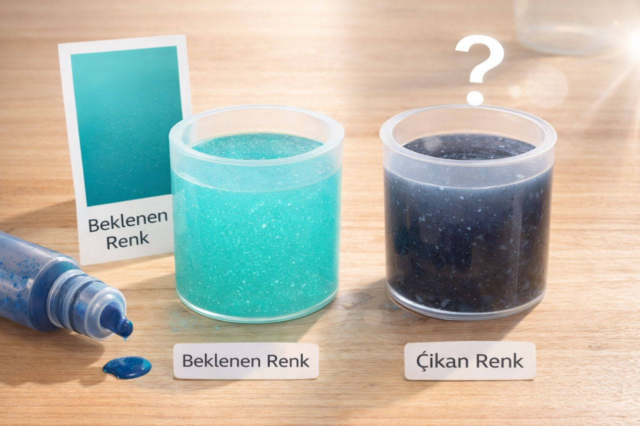 Epoksi Renkleri Neden Beklediğim Gibi Çıkmadı?