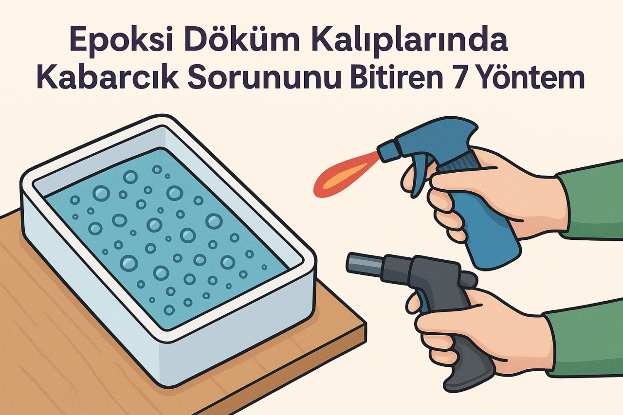 Epoksi Döküm Kalıplarında Kabarcık Sorununu Bitiren 7 Yöntem