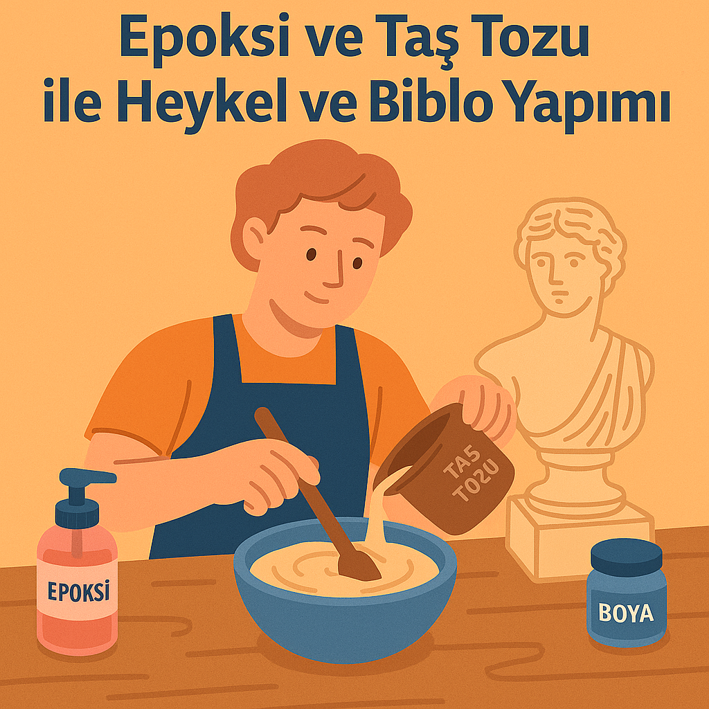 Epoksi ve Taş Tozu ile Heykel ve Biblo Yapımı – Dayanıklı ve Estetik Tasarımlar