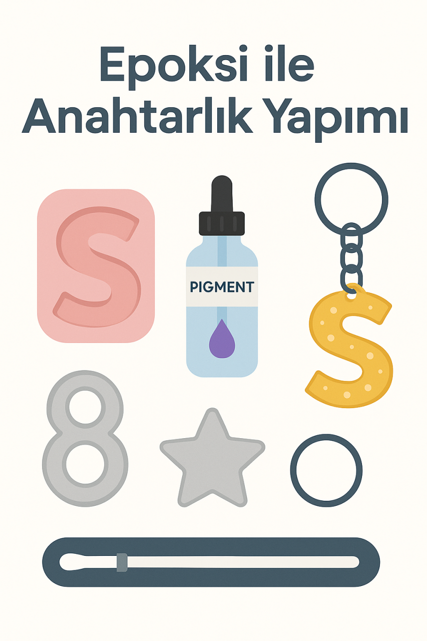Epoksi ile Anahtarlık Yapımı: Kendi Tarzını Oluşturmanın En Kolay Yolu