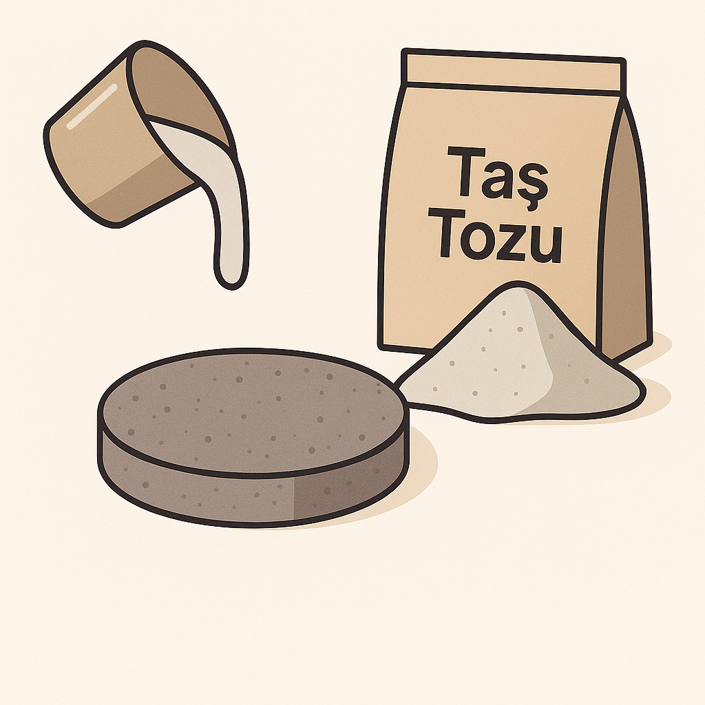 Taş Tozu ve Epoksi ile Beton Efektli Bardak Altlığı Yapımı: Başlangıç Seviyesi Rehberi