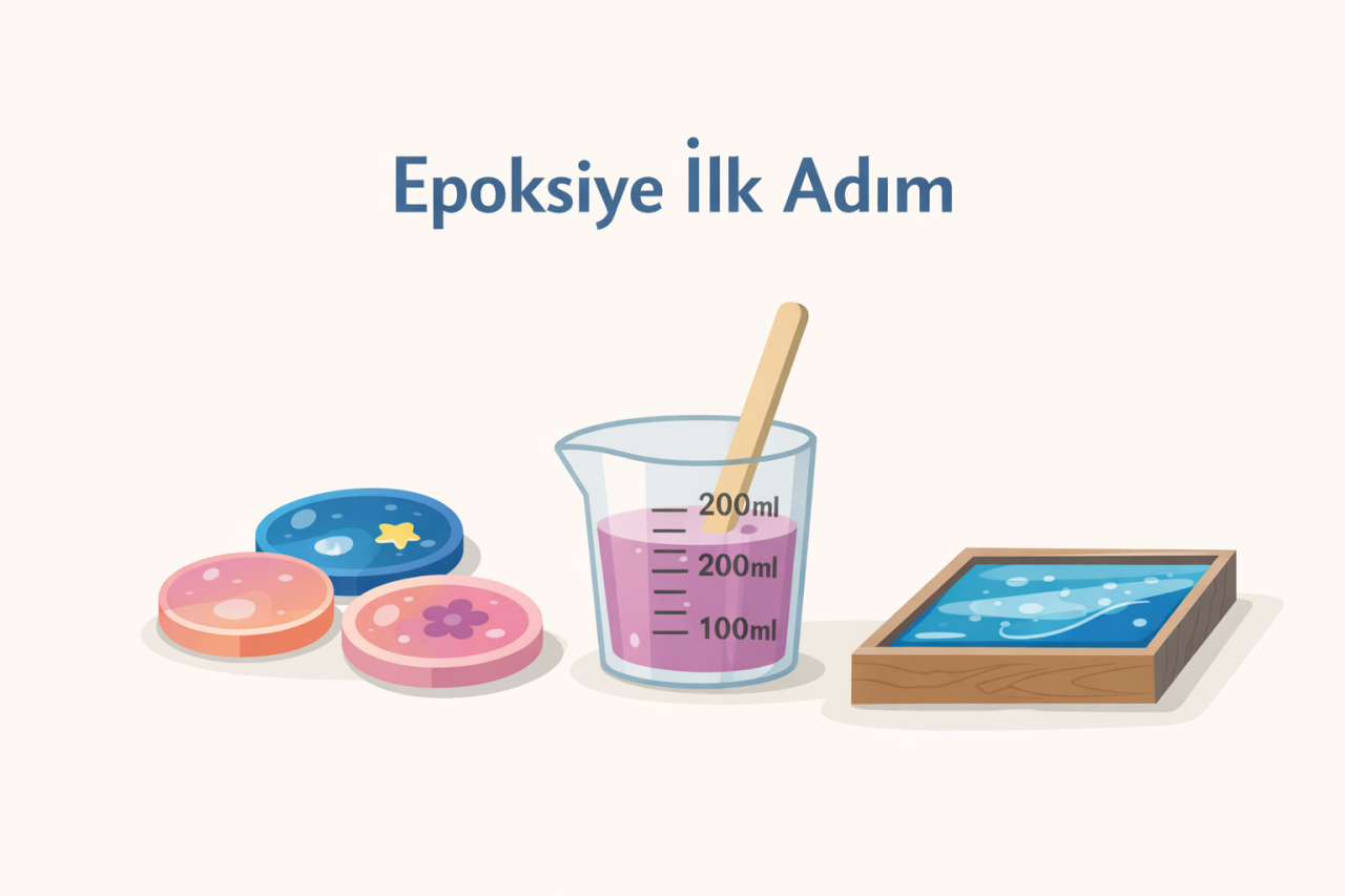 Epoksi Reçineye Yeni Başlayanlar İçin İlk Proje Önerileri