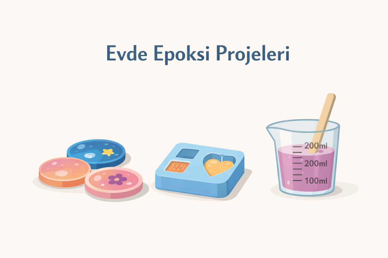 Evde Epoksi ile Yapılabilecek Küçük Hobi Projeleri