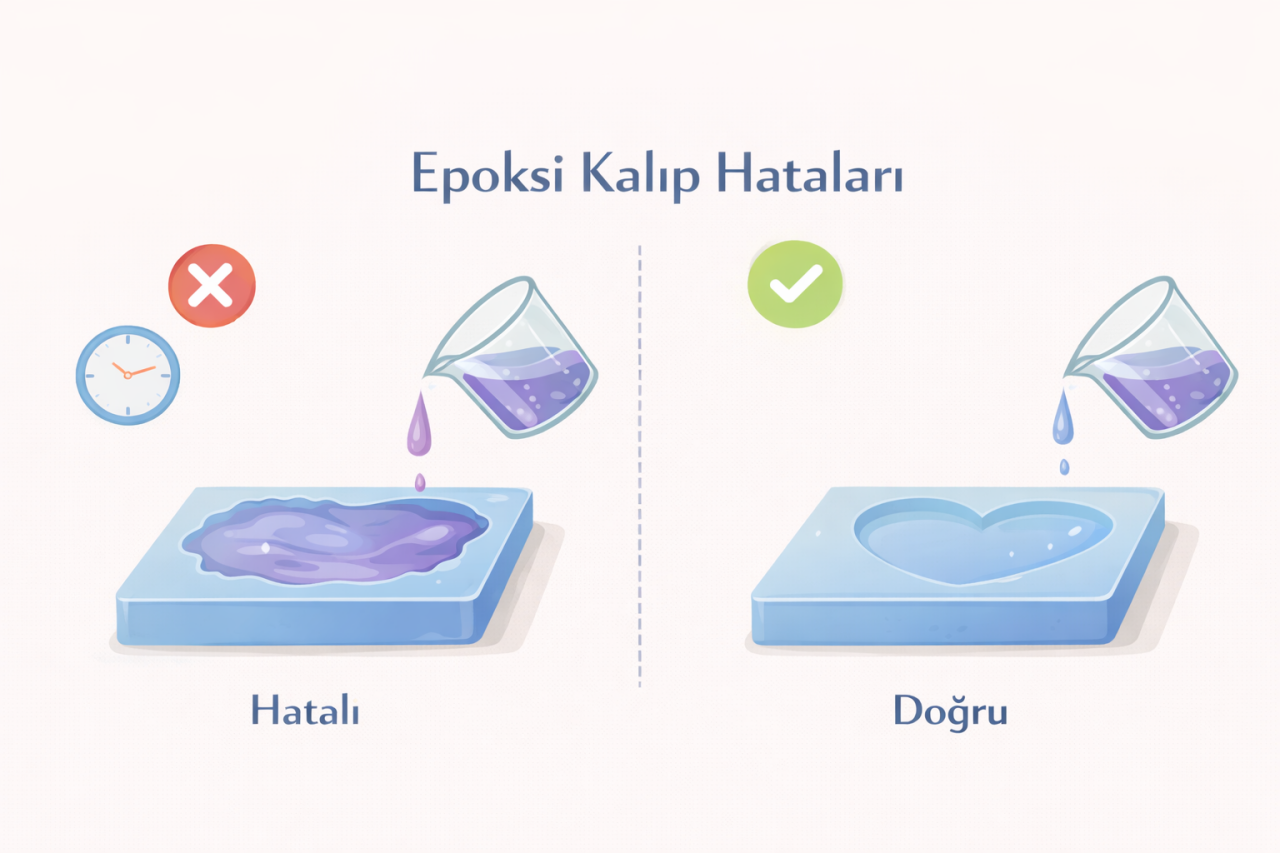 Epoksi Reçine ile Kalıp Kullanırken Yapılan Kritik Hatalar