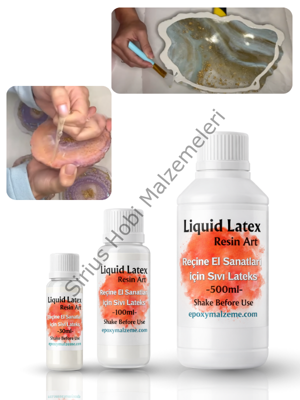 Epoksi Reçine Tasarımlarınız için Koruyucu Sıvı Lateks
