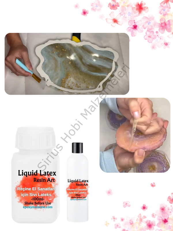 Epoksi Reçine Tasarımlarınız için Koruyucu Sıvı Lateks