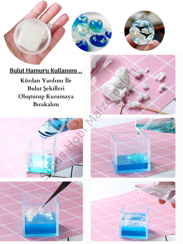 Epoksi Bulut Hamuru 25 gr