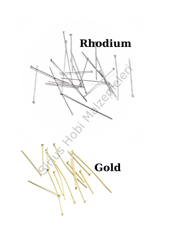 Epoksi Düz Takı Çivisi  5 cm 10 adet