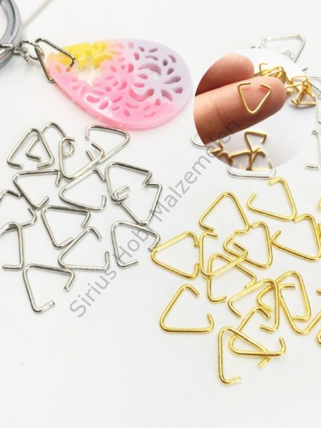 Üçgen  Anahtarlık Halkası 10 adet