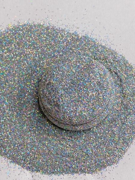 Ultra Fine  Holographic Glitter 5 gr Silver