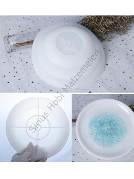 Epoksi 3 Katlı Sunumluk Kalıbı