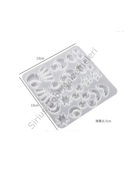 Epoksi Küpe Kalıpları 1-model