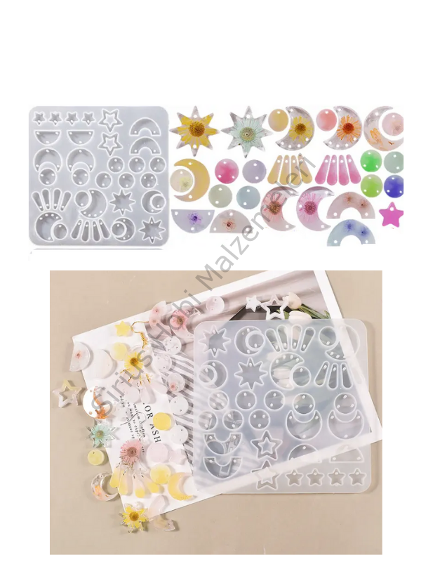 Epoksi Küpe Kalıpları 1-model