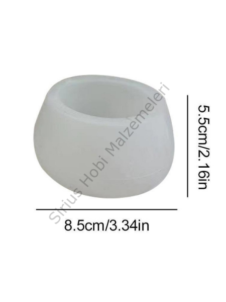 Epoksi Mum Alçı Kase Kalıbı