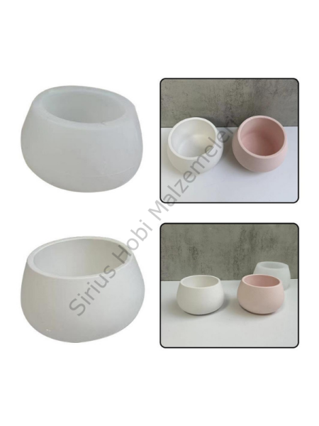 Epoksi Mum Alçı Kase Kalıbı