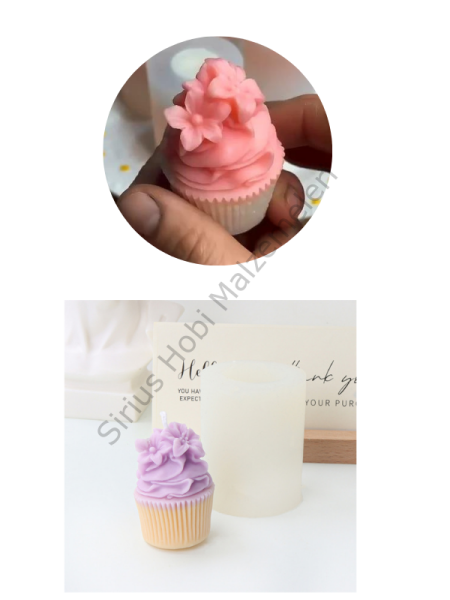 Mum Cupcake Kalıbı Çiçek