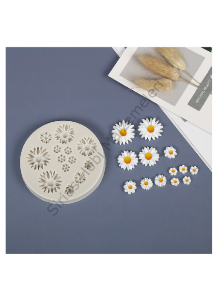 Mum Papatya Çiçek Kalıbı