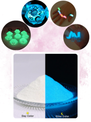 Glow İn The Dark -Karanlıkta Parlayan Pigment Fosfor Sky Blue5 gr