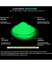 Glow İn The Dark -Karanlıkta Parlayan Pigment Fosfor Red 5 gr