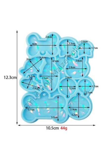 Epoksi Hologramlı Tasma Kalıbı
