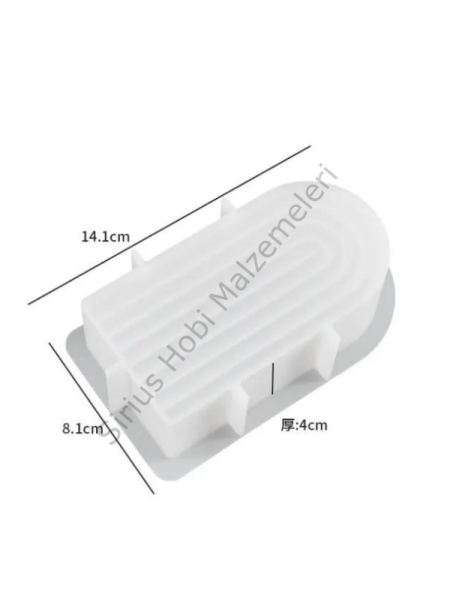 Şekilli Mumluk Kalıbı