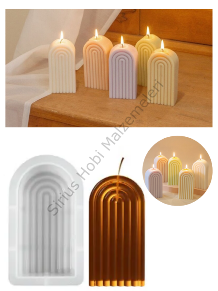 Şekilli Mumluk Kalıbı