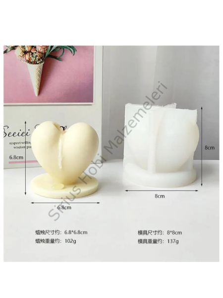 Mum Aşk Kalp Kalıbı