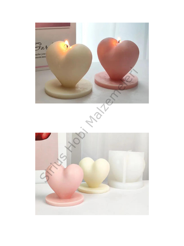 Mum Aşk Kalp Kalıbı