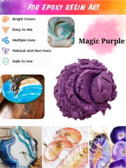 Epoksi Reçine Boyası Mica Powder İnci Sedefli Pigment İnci Tozu 5 gr Magic Purple