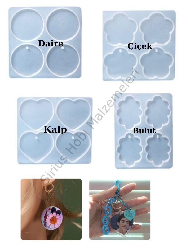 Epoksi Magnet Anahtarlık Kalıpları