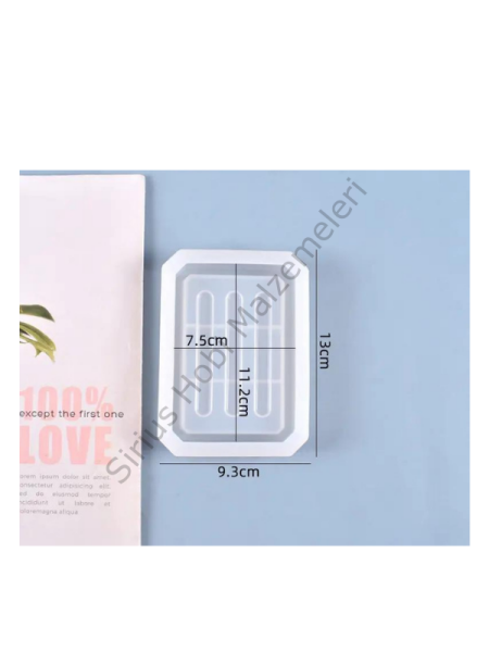 Epoksi Sabunluk Kalıbı Dikdörtgen