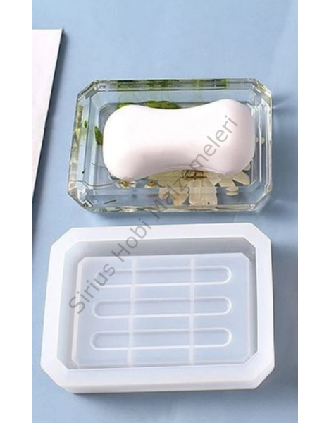 Epoksi Sabunluk Kalıbı Dikdörtgen