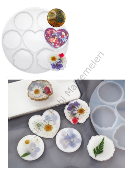 Epoksi Çoklu Magnet Silikon Kalıbı