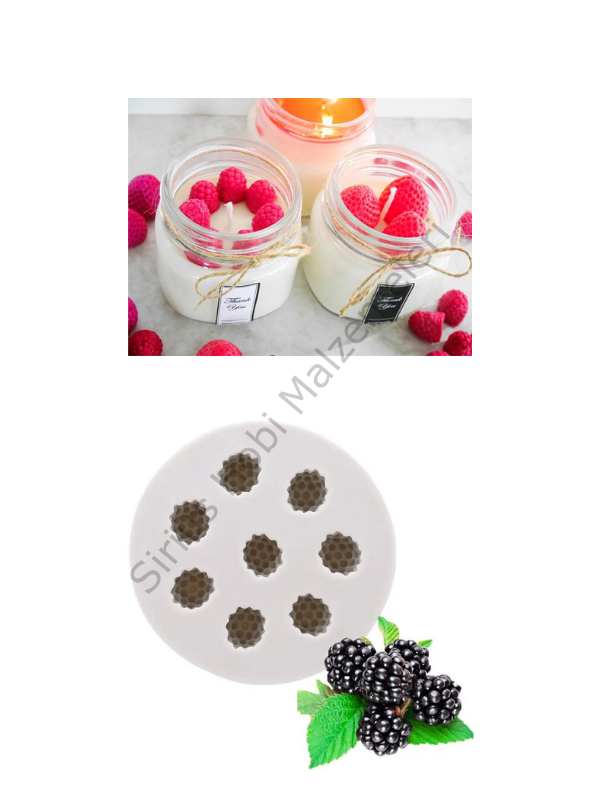 Epoksi Mum Bögürtlen Kalıbı