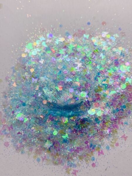 Chunky Glitters Magic Box Blue 4gr