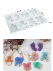 Epoksi Baby Shower Çoklu Magnet Kalıbı