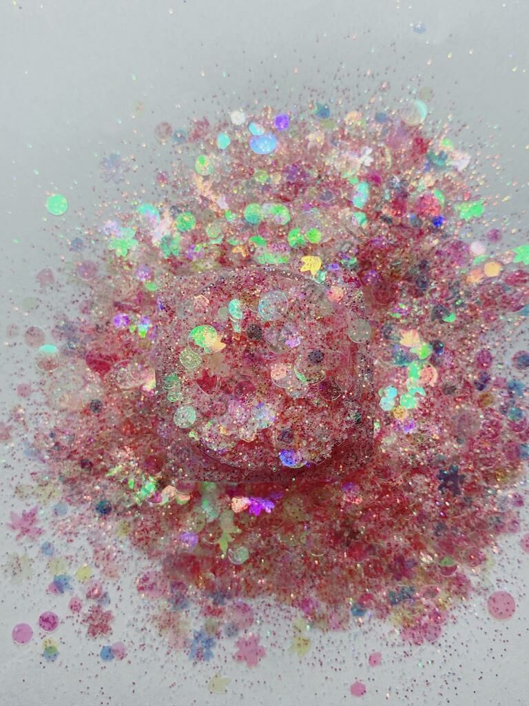 Chunky Glitters Magic Box Rose 4gr