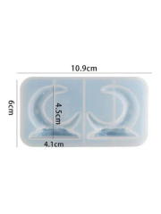 Epoksi 4.5cm Ay bulut Obje Kalıbı