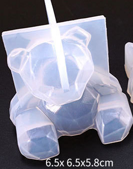 6.5cm 3d Ayıcık Kalıbı