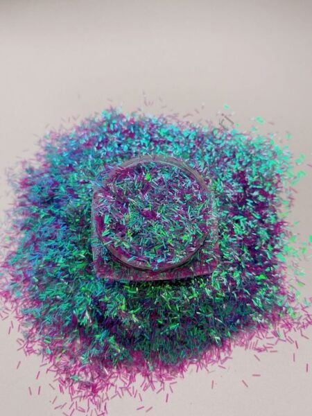 Chunky Glitters Tinsel Purple 4 gr