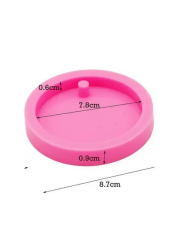 Epoksi Araba Süsü Yazısı İçin 8 cm Magnet Kalıbı