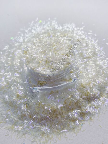Chunky Glitters Tinsel Yellow Purple 4 gr