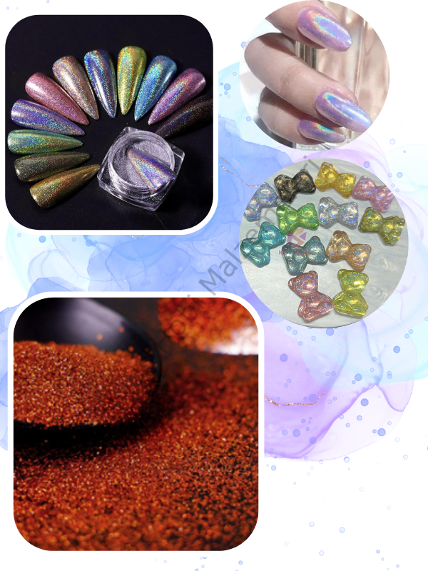 Magic Lazer Holographic Fine Glitter Caramel 4 gr