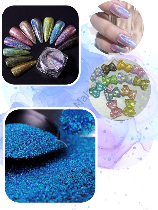 Magic Lazer Holographic Fine Glitter Turkuaz 4 gr