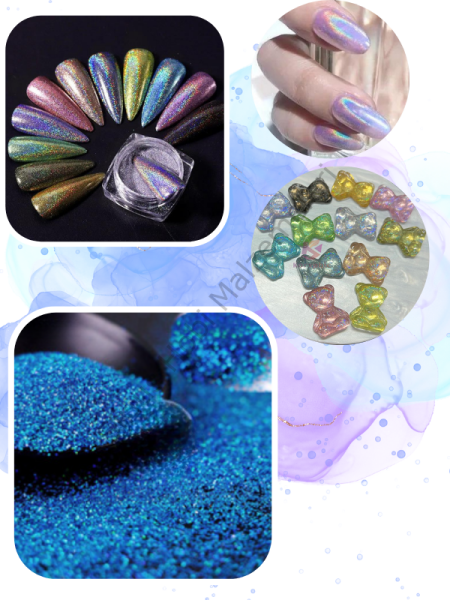Magic Lazer Holographic Fine Glitter Turkuaz 4 gr