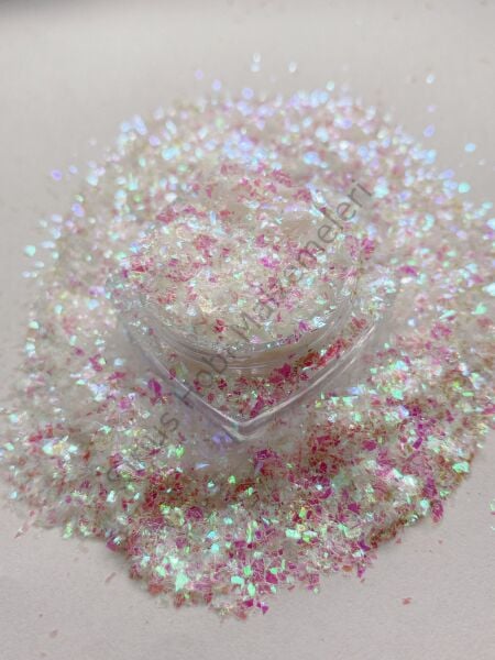 Holographic Fine  Flakes  Pinkmix 3 gr