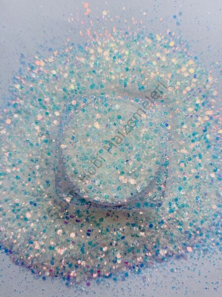 Chunky Glitters Sparkle Fine Blue 4 gr