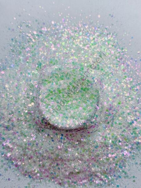 Chunky Glitters Sparkle Fine Green 4 gr