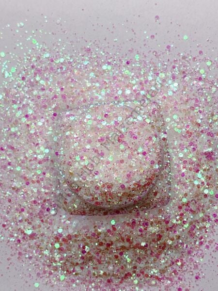 Chunky Glitters Sparkle Fine Pink 4 gr
